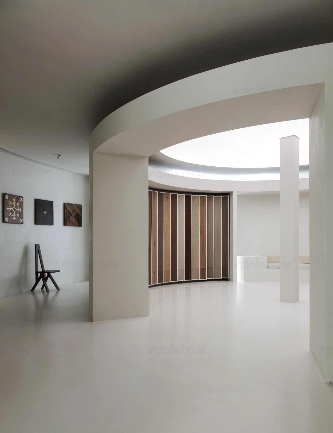 大牌聯(lián)動案例|特芮地板木美展廳由萬磊北京團隊全案落地