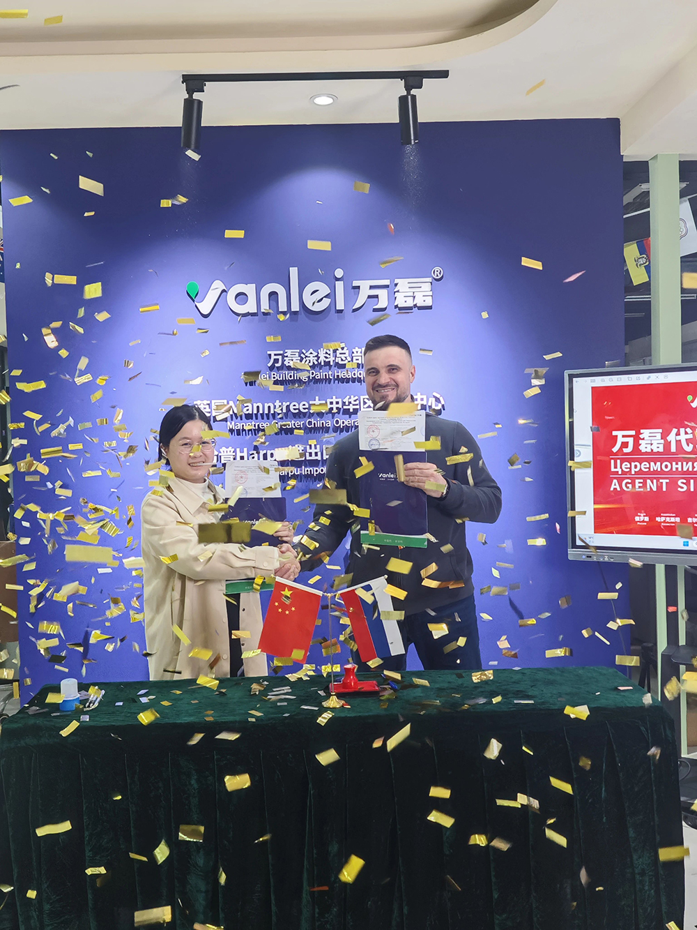 一天簽下七國代理！開啟俄羅斯市場大跨越！